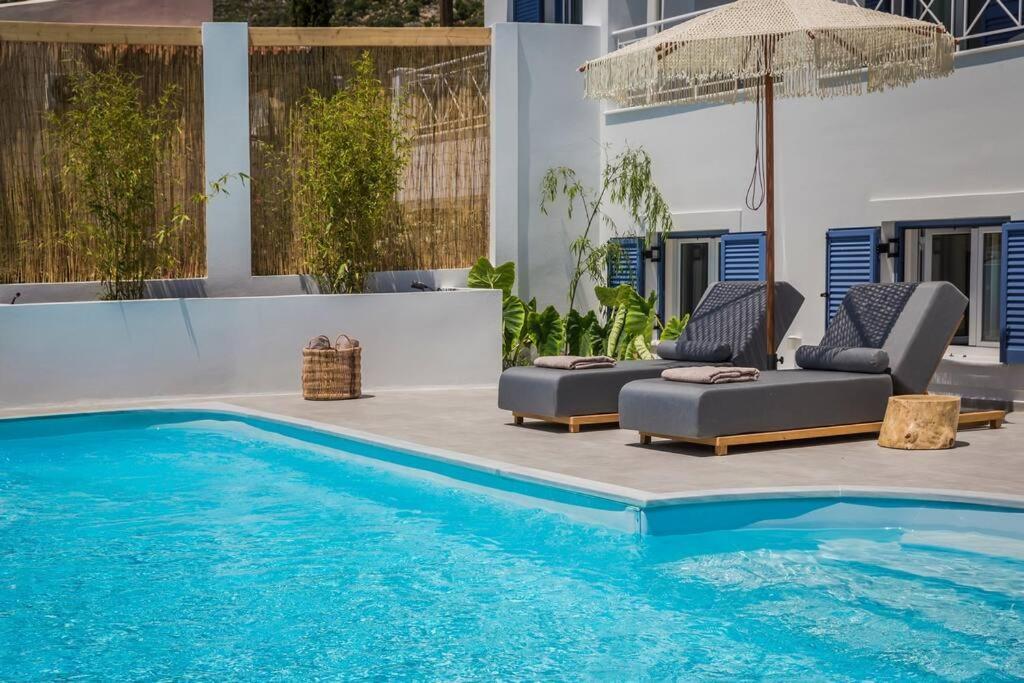 Lourdas White Villa Lourdata  Luaran gambar